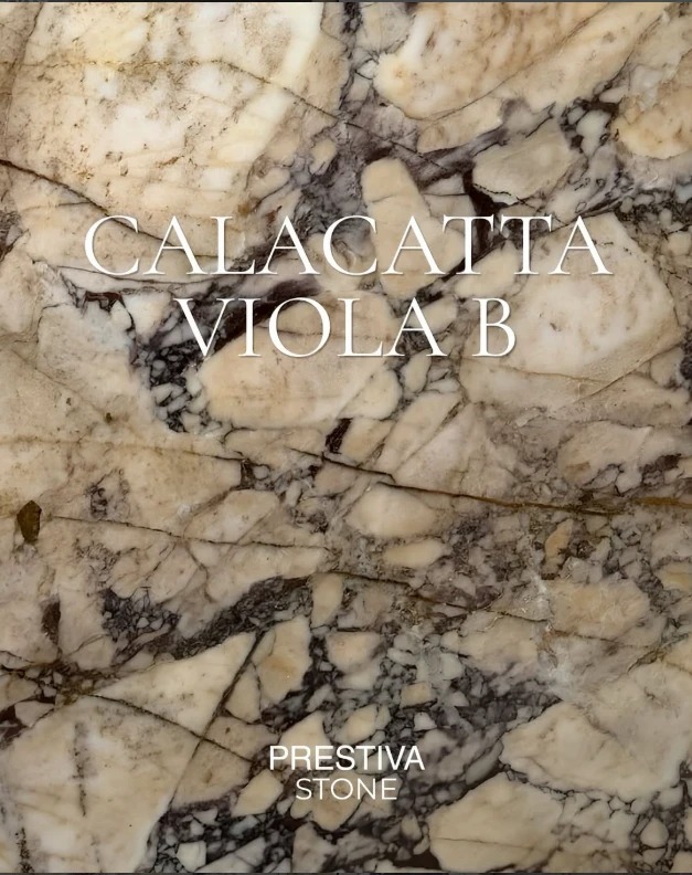 Dalle de marbre Calacatta Viola B