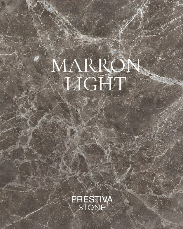 Dalle de marbre Marron Light